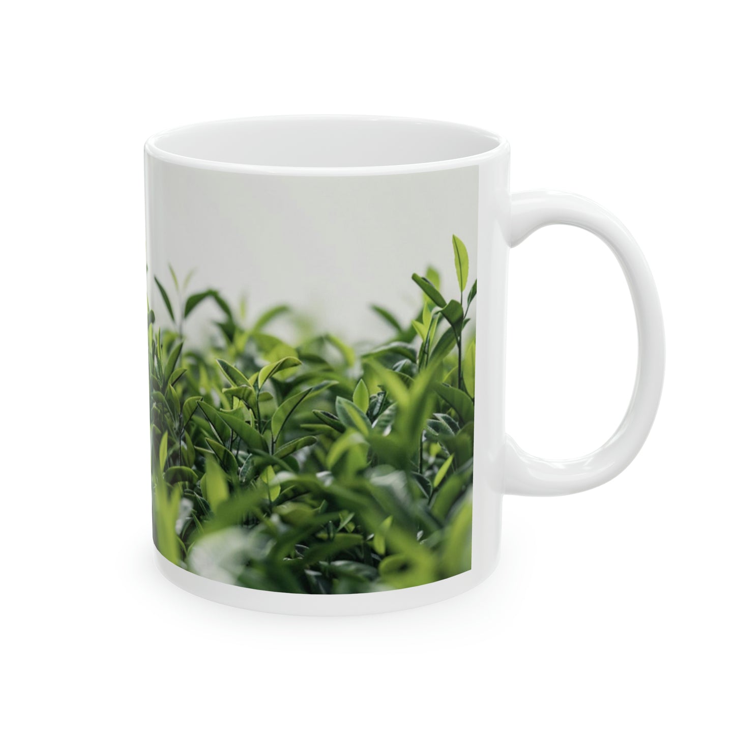 Black Tea Fields 002 - Ceramic Mug, 11oz