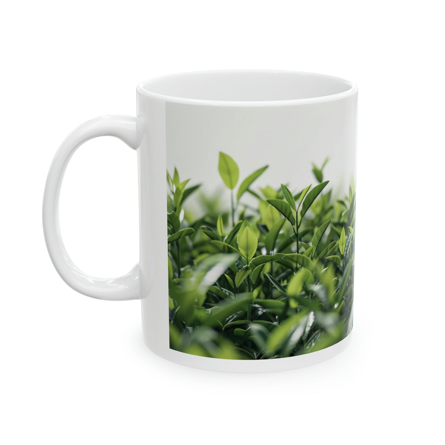 Black Tea Fields 002 - Ceramic Mug, 11oz