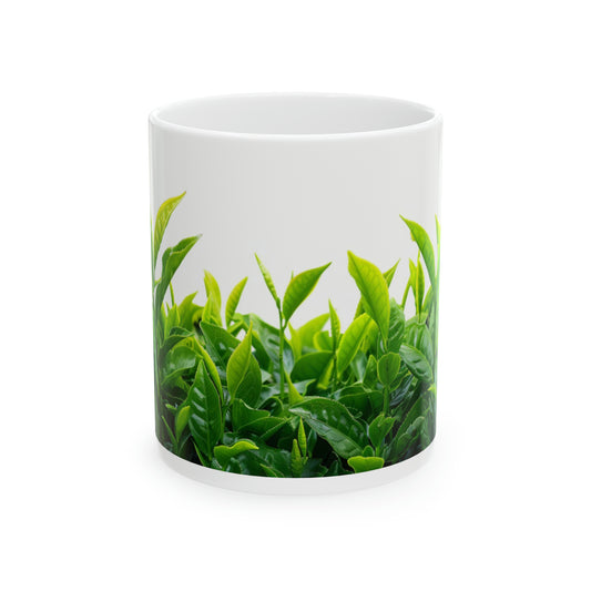 Green Tea Fields 001 - Ceramic Mug, 11oz