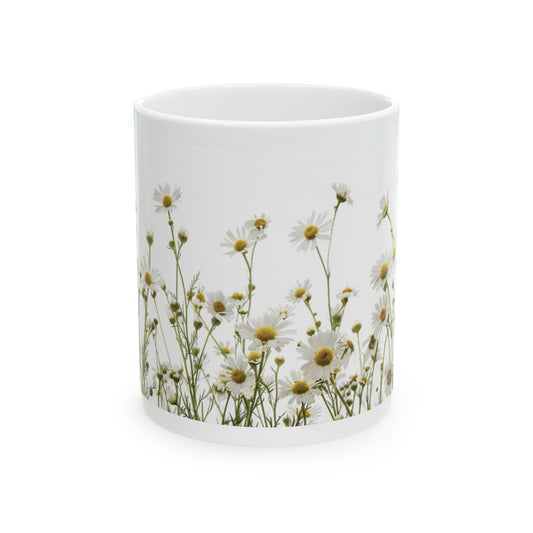 Chamomile Fields 002 - Ceramic Mug, 11oz